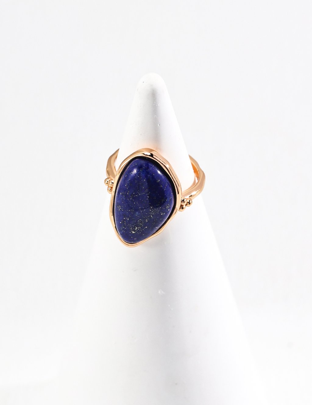 925 Silver Vintage Lapis Lazuli Adjustable Ring