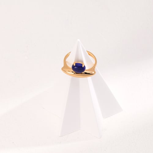 Sterling Silver Lapis Lazuli/Malachite Ring