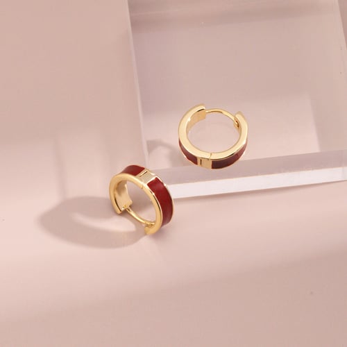 Sterling Silver Earring Hoops E0677