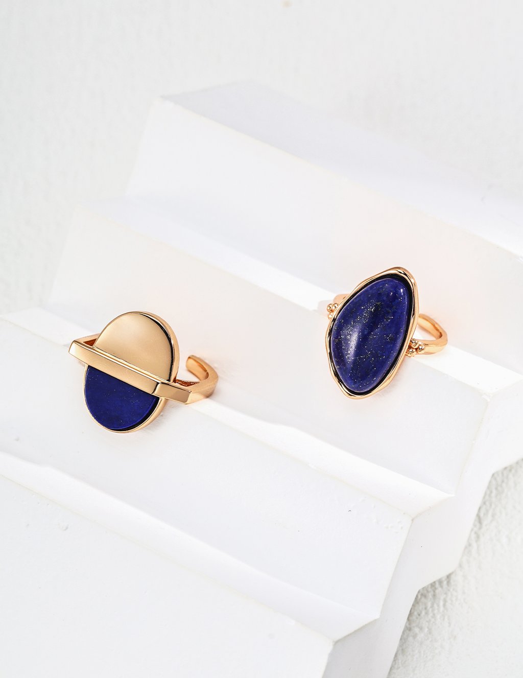 925 Silver Vintage Lapis Lazuli Adjustable Ring